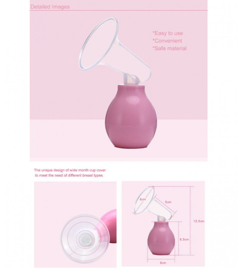 Milk Pumps For Women - Maternal Breast Pump - Strong Suction Manual Portable Baby Feeding Tool - Manual Baby Feeding Pump - Milk Sucking Device