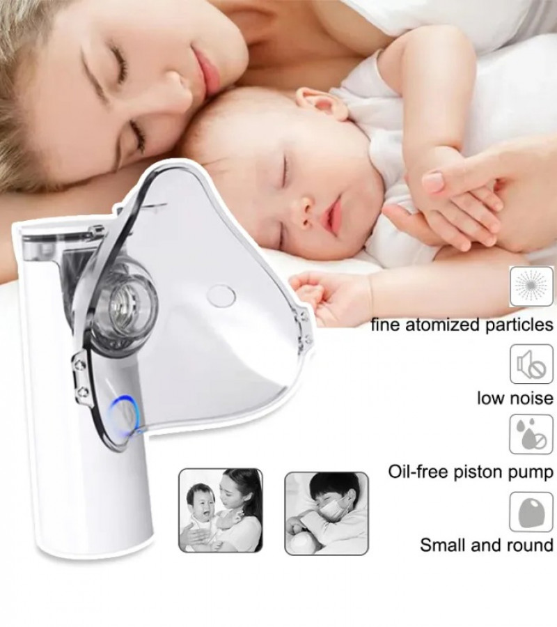 Nebulizer, Nebulizer Machine For Kids, Nebulizer Machine, Inhaler, Breathing Problems, Portable, Travel Nebulizer Machine For Adults, Mesh Nebulizer