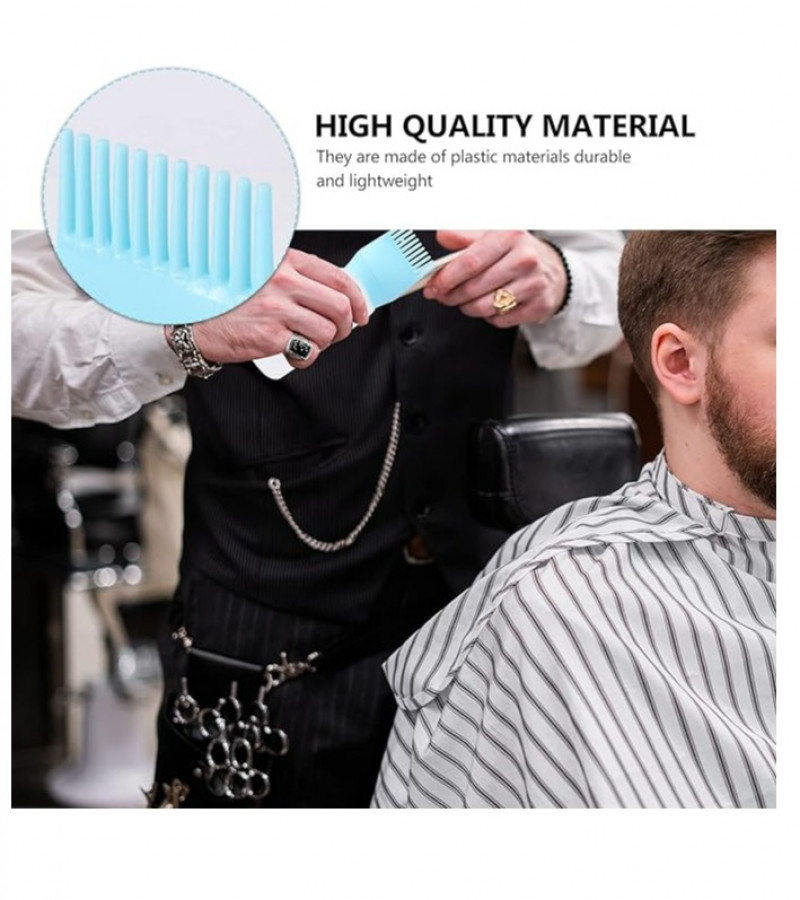 Oil Bottle - Silicone Oil Bottle With Comb - Hair Oil Bottle With Comb - Hair Oil Massager - Multipurpose Hair Oil Applicator Bottle