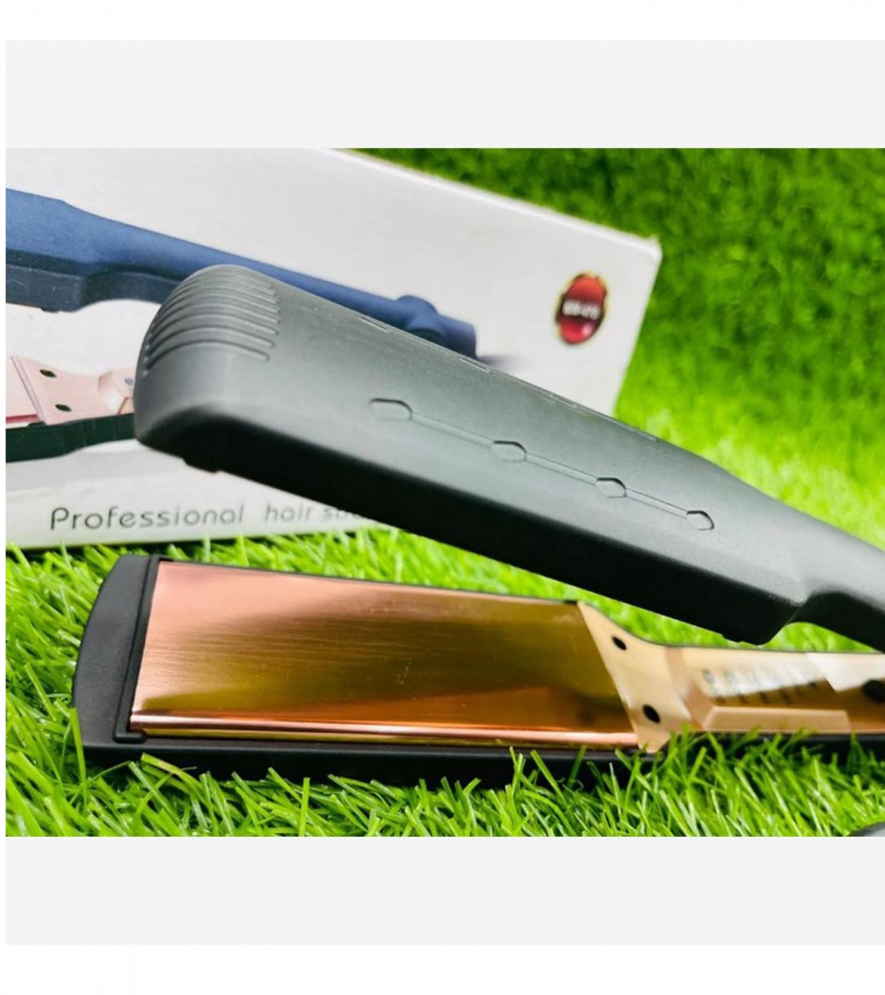 Professional Hair Straightener - Original KM470 Electric Hair Straightener - 30 sec Rapid Heating Ceramic Plates for Hair Straightening