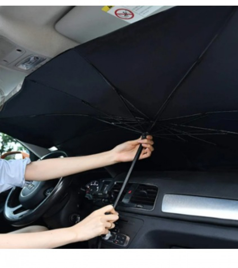 Sun Shade - Car Windshield UV Sunshade - Foldable Sun Shade Umbrella - Sun Visor Heat Protector - Universal Car Sun Shade Umbrella