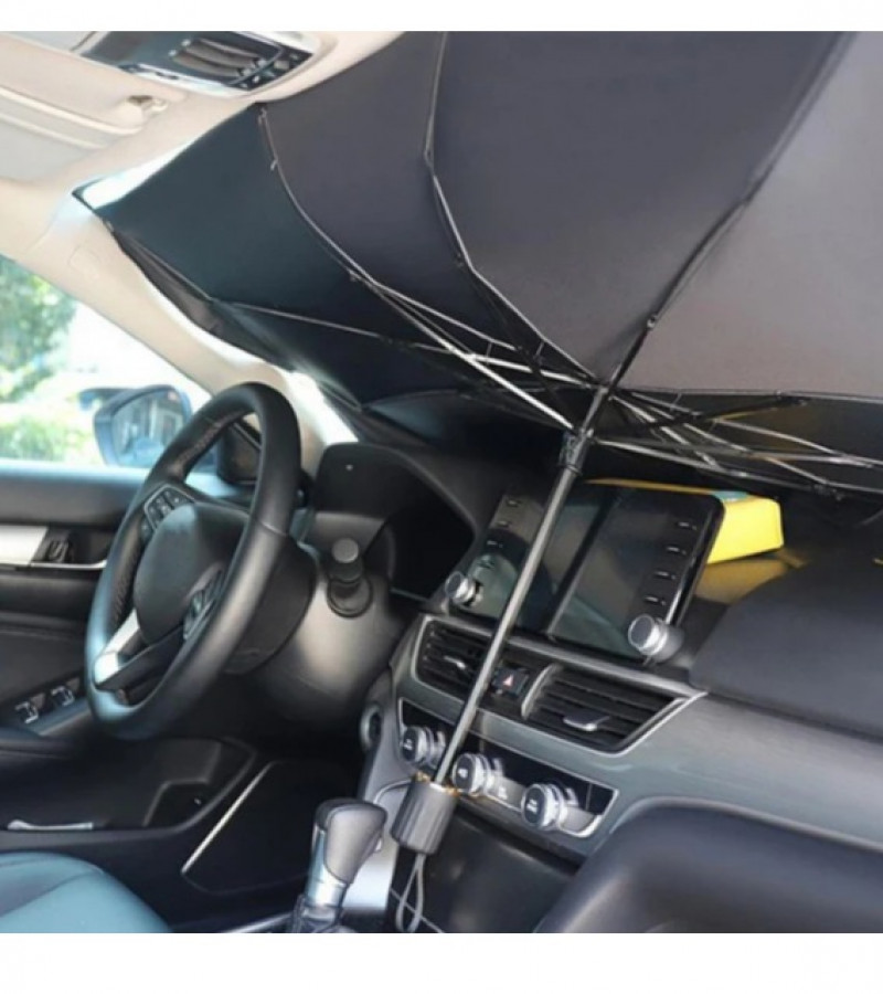 Sun Shade - Car Windshield UV Sunshade - Foldable Sun Shade Umbrella - Sun Visor Heat Protector - Universal Car Sun Shade Umbrella