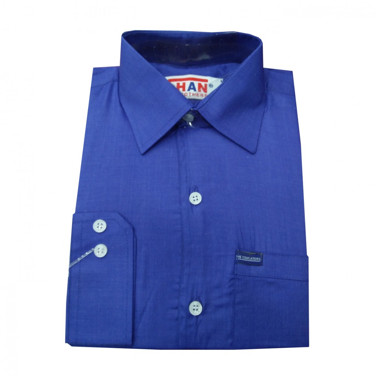 Educator School Uniform Shirt For Boys - Blue
