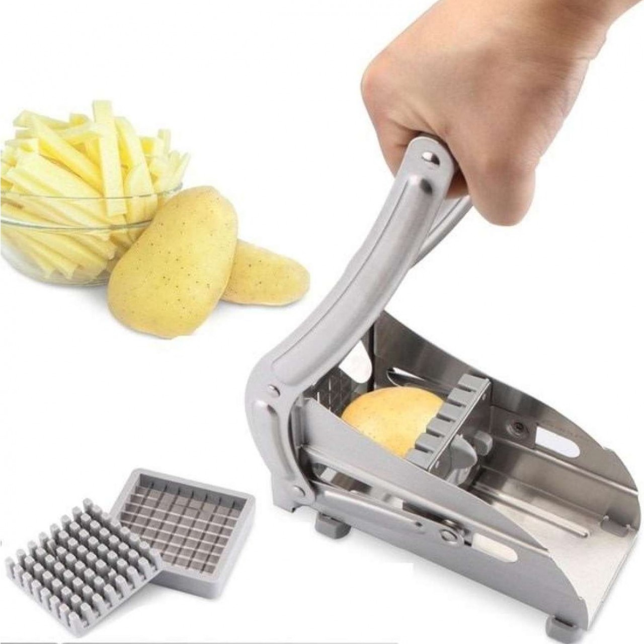 Effective Stainless Steel Potato Cutter & Vegitable Slicer