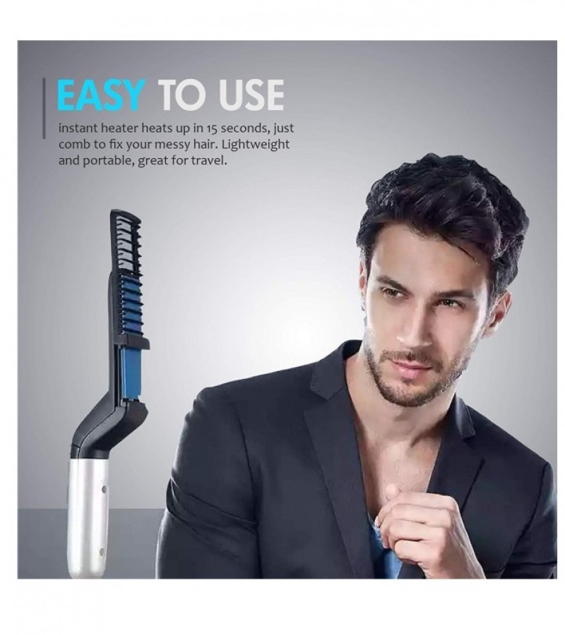 Electric Beard Straightener for Men