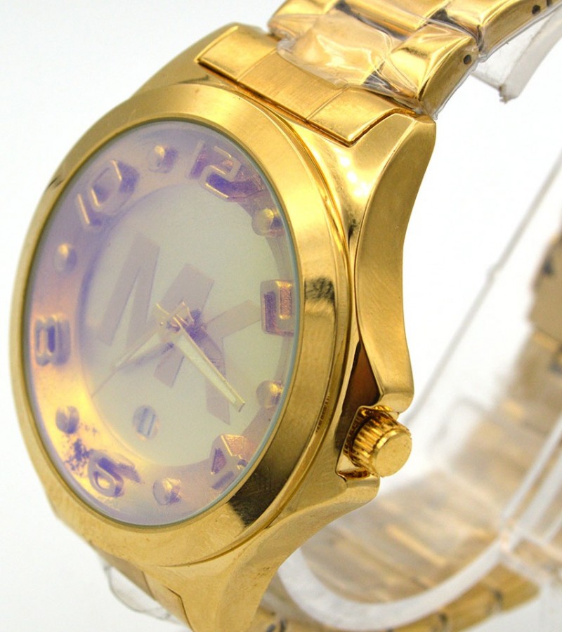 Elegant Golden Color Charming Watch For Men