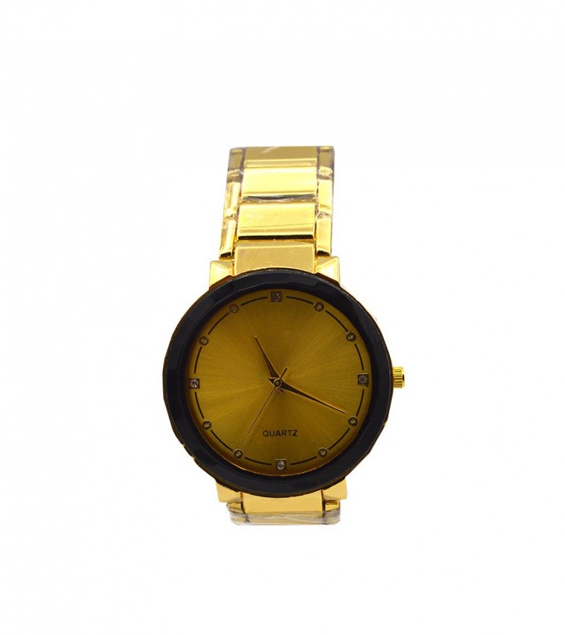 Elegant Golden Watch For Men