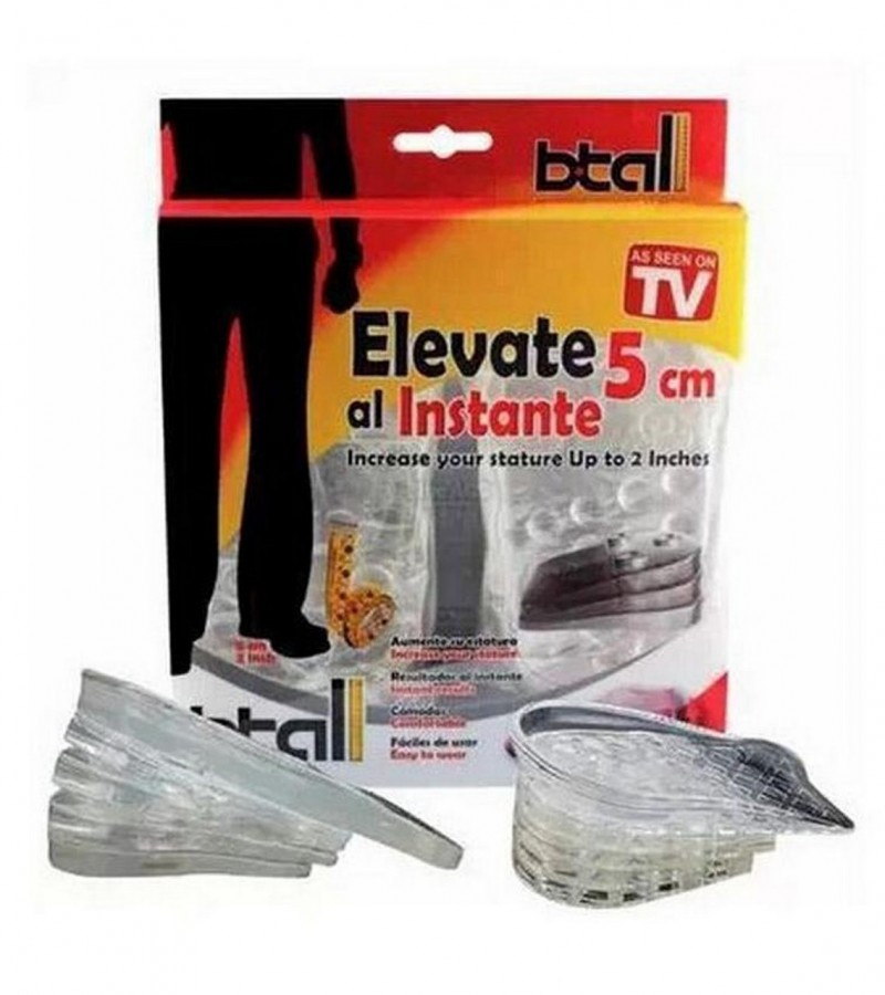 Elevate 5Cm B Tall In An Instant 2-Layer Height Increase Shoes Sole