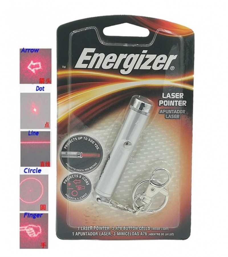 Energizer Pointer Have Five Different icons - Silver