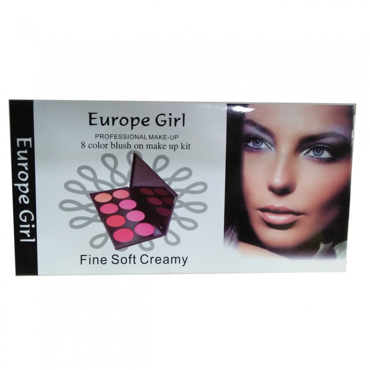 Europe Girl Professional Makeup Palette - 8 Color Blush On Makeup Kit