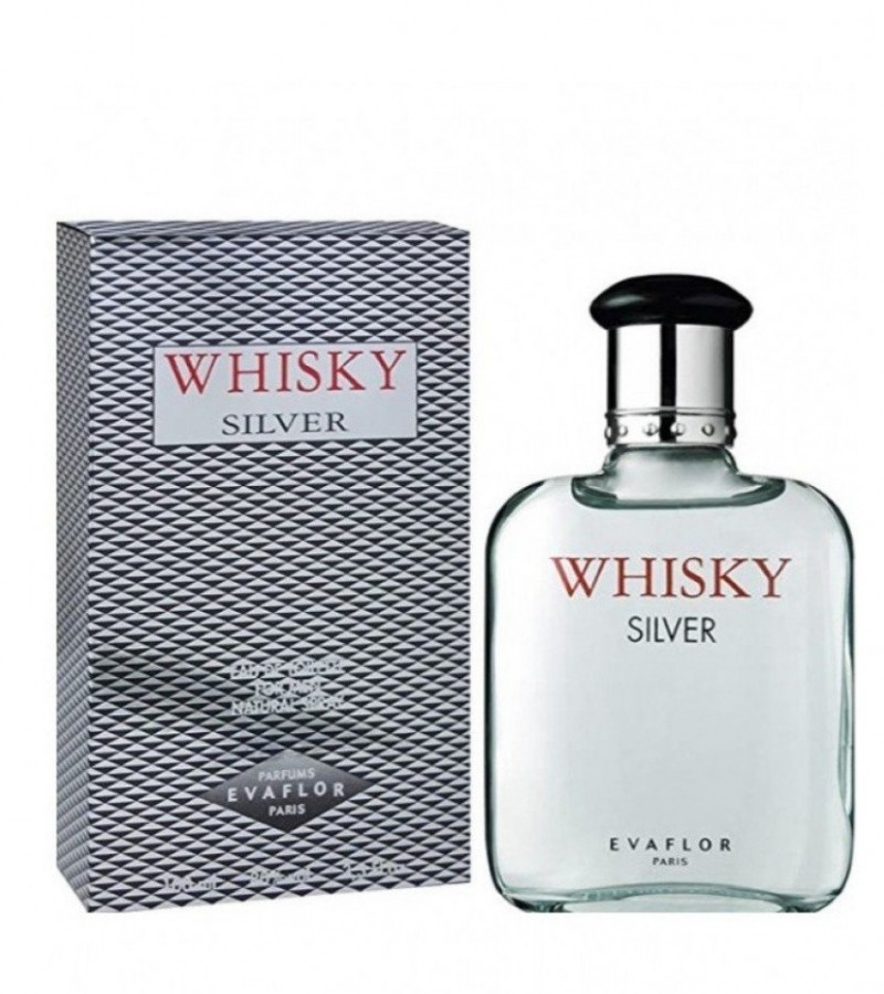 Evaflor Whisky Silver Perfume For Men – EDT – 100 ml