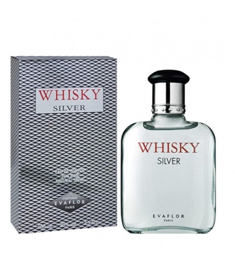 Evaflor Whisky Silver Perfume For Men – EDT – 100 ml