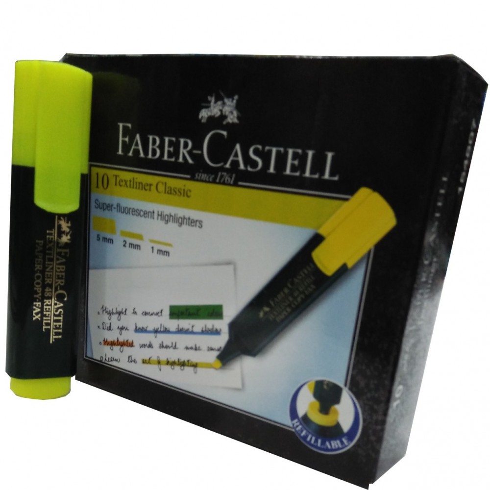 Faber-Castell Highlighter - Yellow