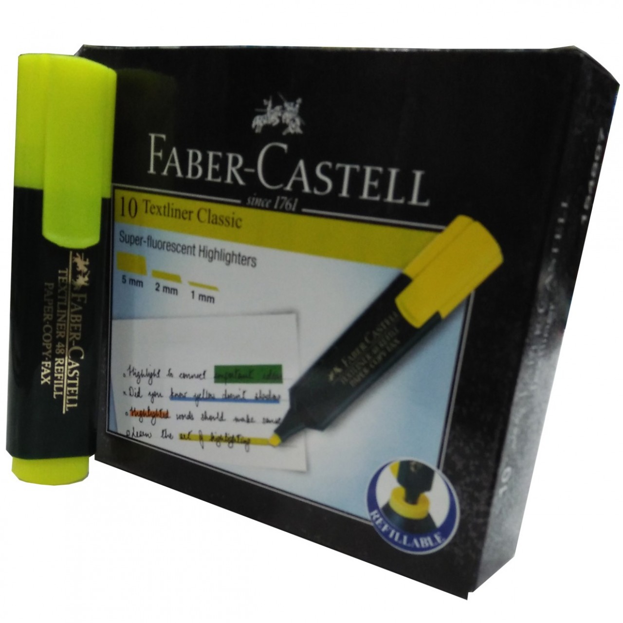 Faber-Castell Highlighter - Yellow