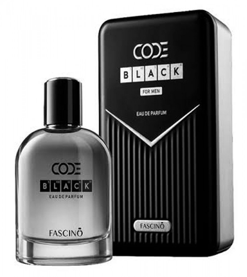 Fascino Code Black Perfume For Men – 100 ml