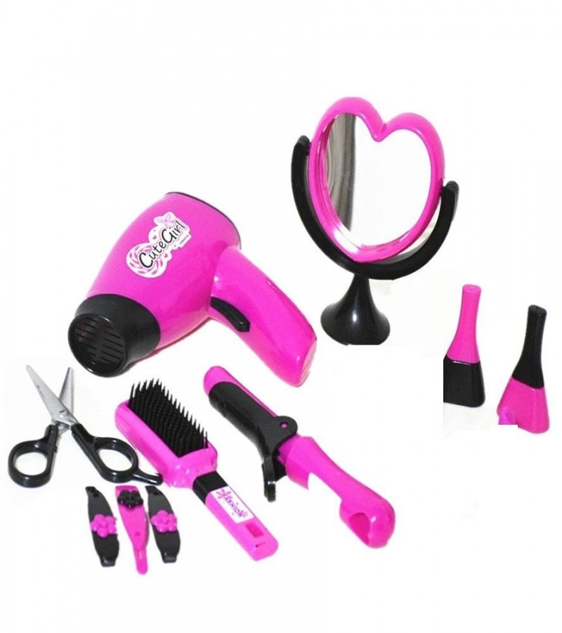 Beauty Salon Hair Styling Tools Kit, Disney Princess Hairdresser Set