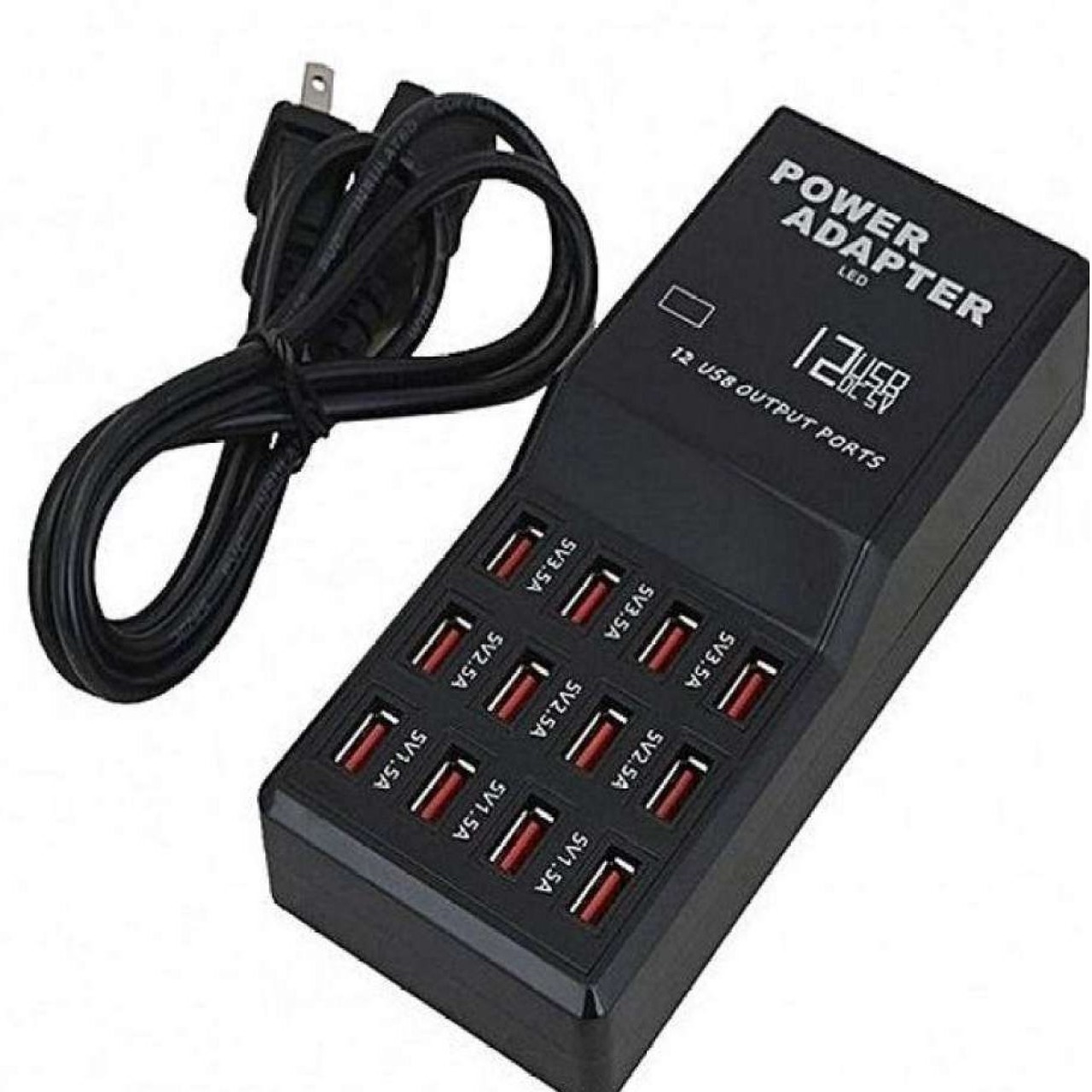 Fast Usb Charger 12 Port 12Amp W858