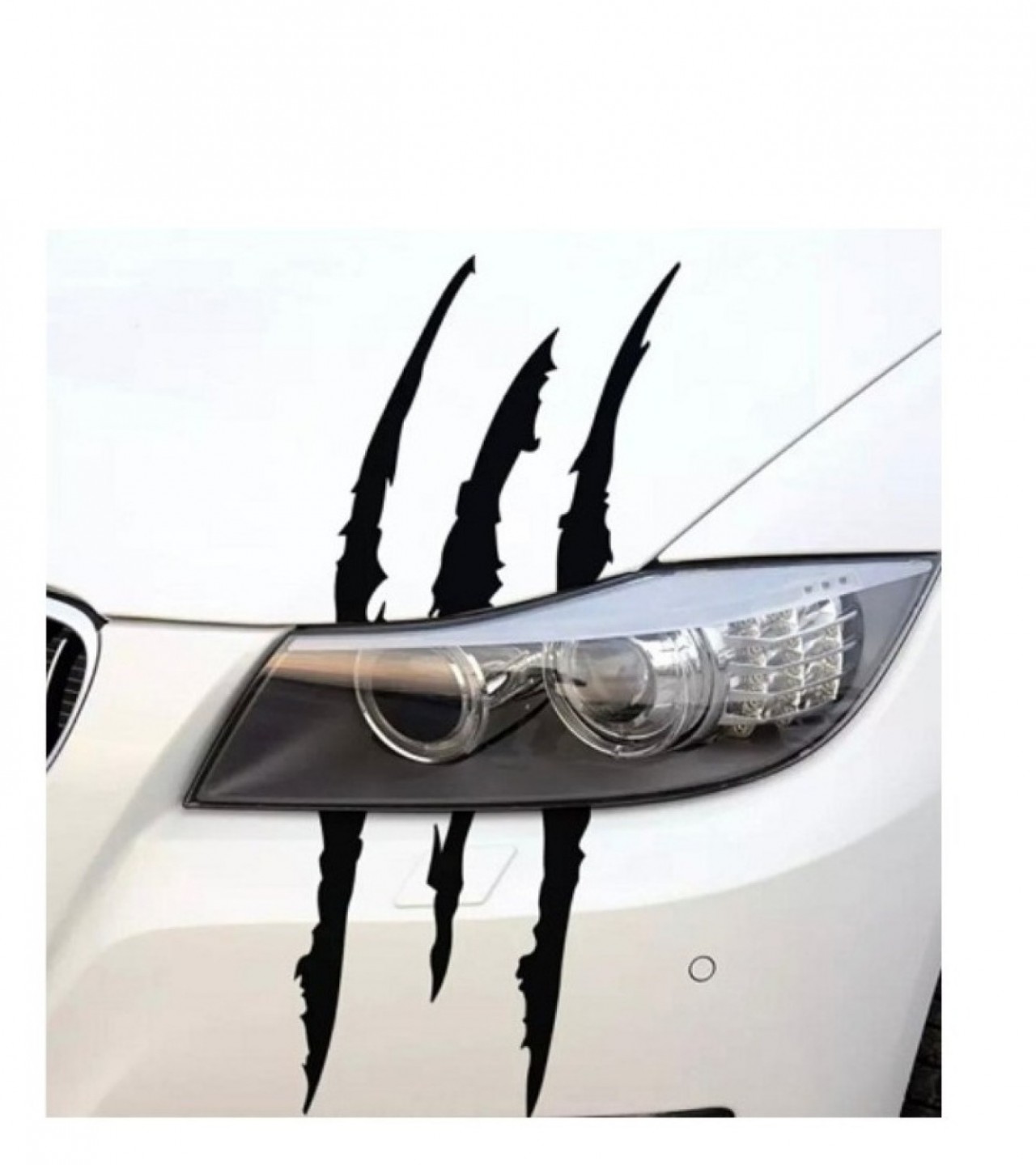 40cm*12cm Car Reflective Monster Stripe Claw Applique