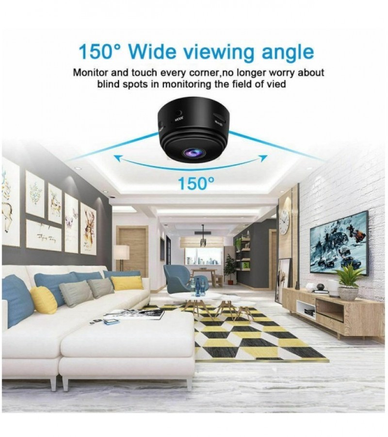 A9 1080p Hd Magnetic Wifi Mini Camera With Hdsf App