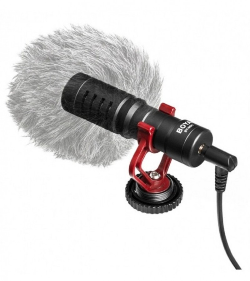 Boya Universal Cardioid Shotgun Microphone BY-MM1 - Black
