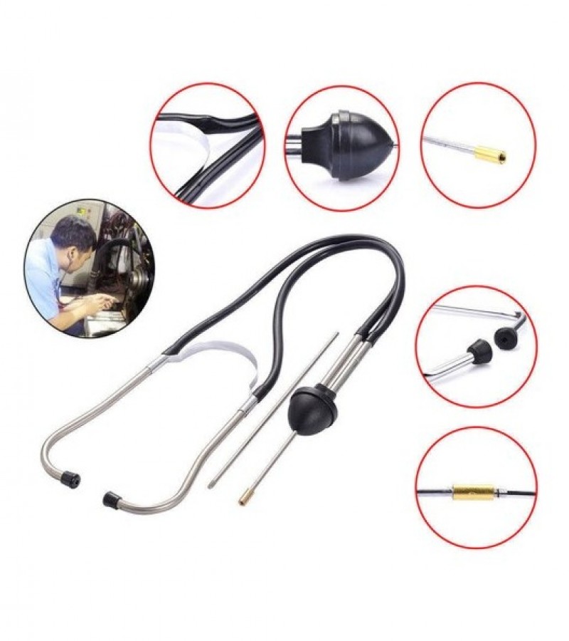 Car Engine Tester Diagnostic Tool Stethoscope Engine Cylinder Hearing Tool