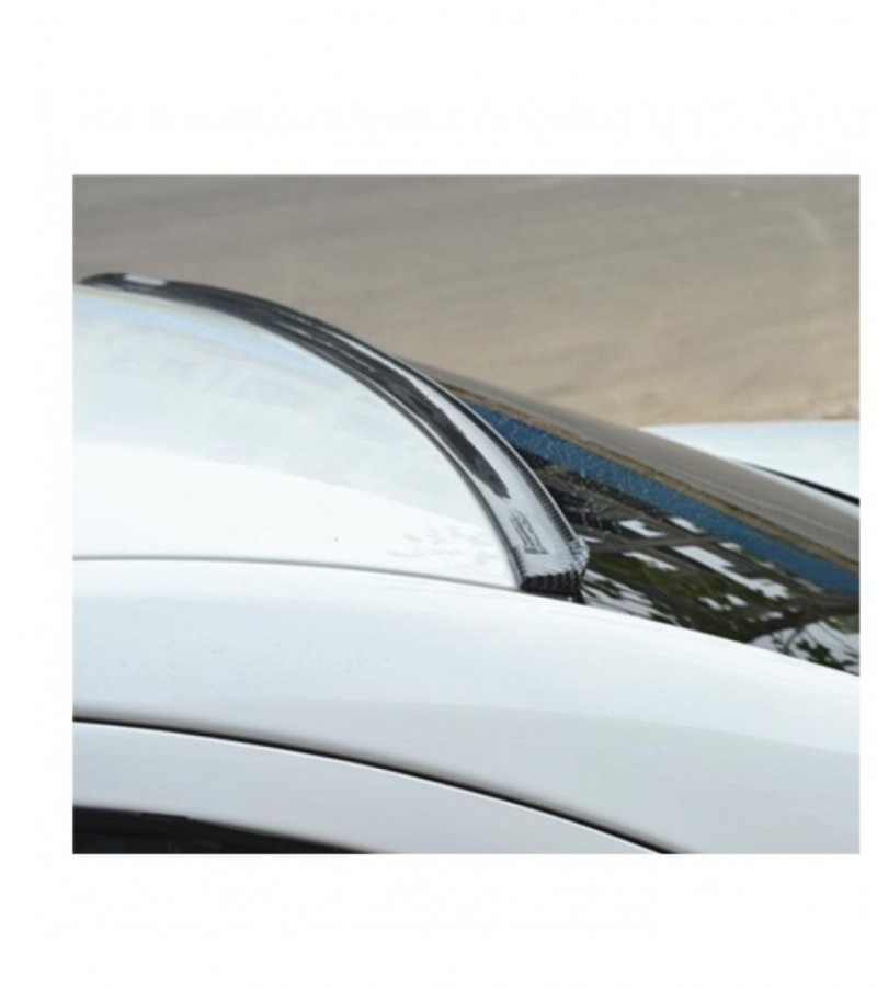 Carbon Fiber Soft Tail Spoiler Car Rear Roof Trunk Wing Lip