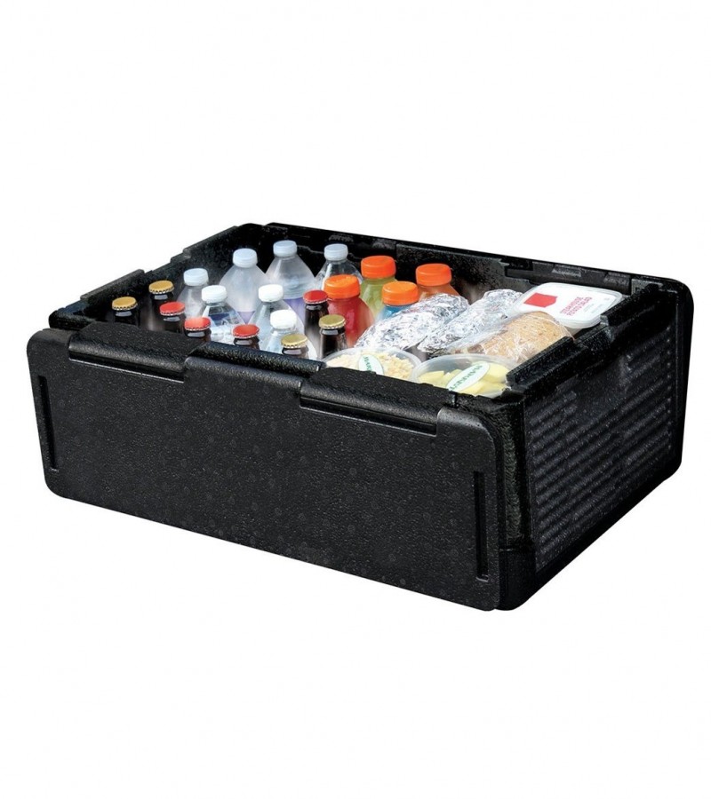 Chill Chest Cooler Car Insulated Box - Black