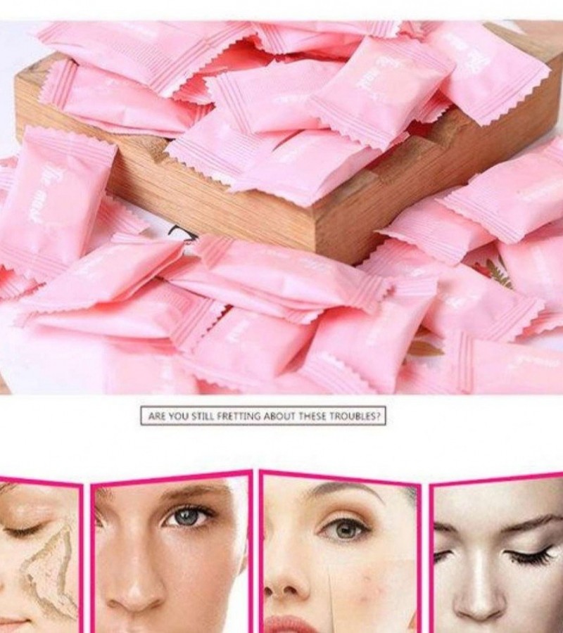 Compressed Face Mask Paper - Disposable Facial Masks Papers - Natural
