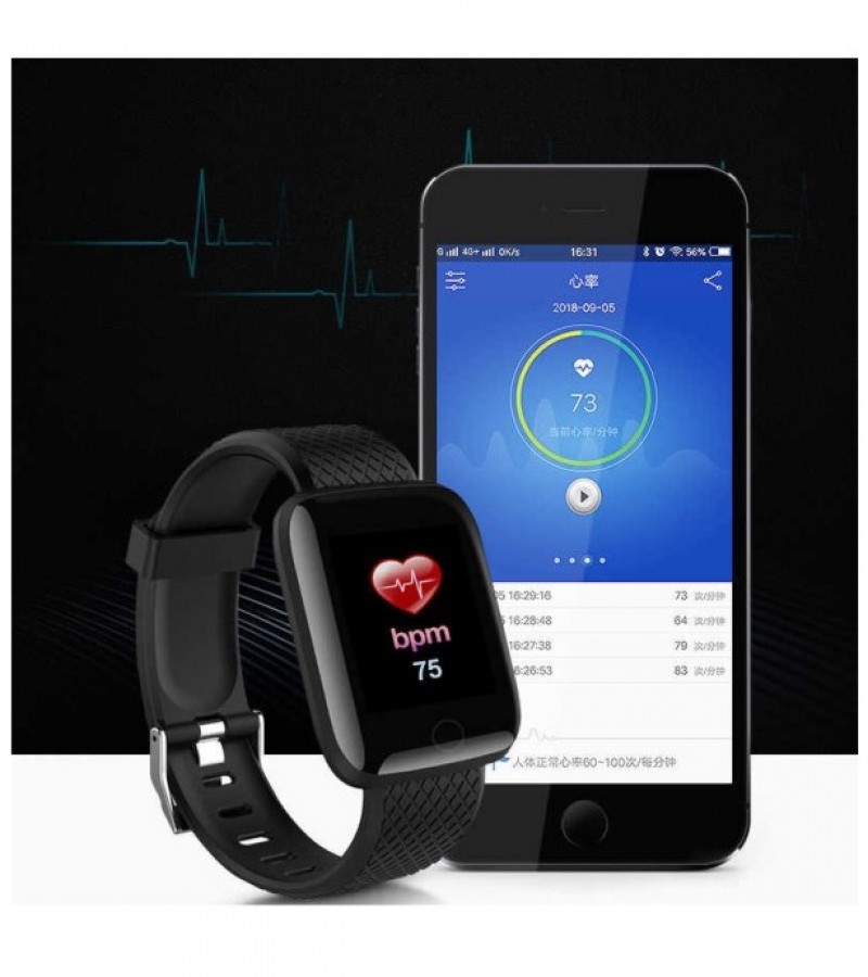 D13 Fitness Bracelet Blood Pressure Bluetooth Heart Rate Monitor