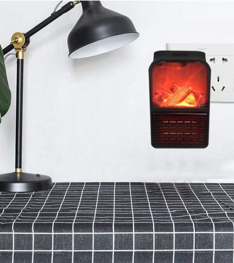 Electric Flame Heater 900 Watt With Remote