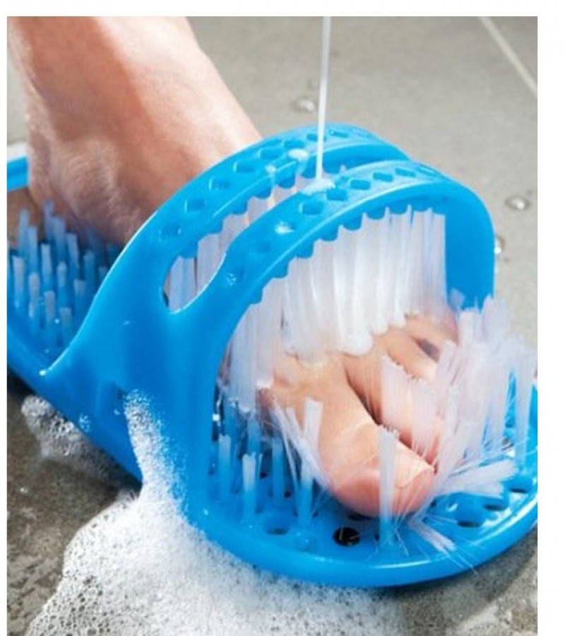 Foot Scrubber Brush Massager - Blue