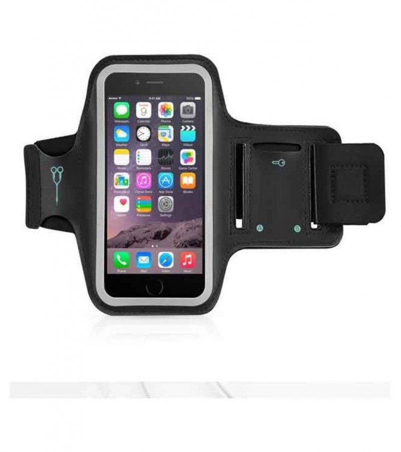 Mobile Sports Running Arm Band - Black