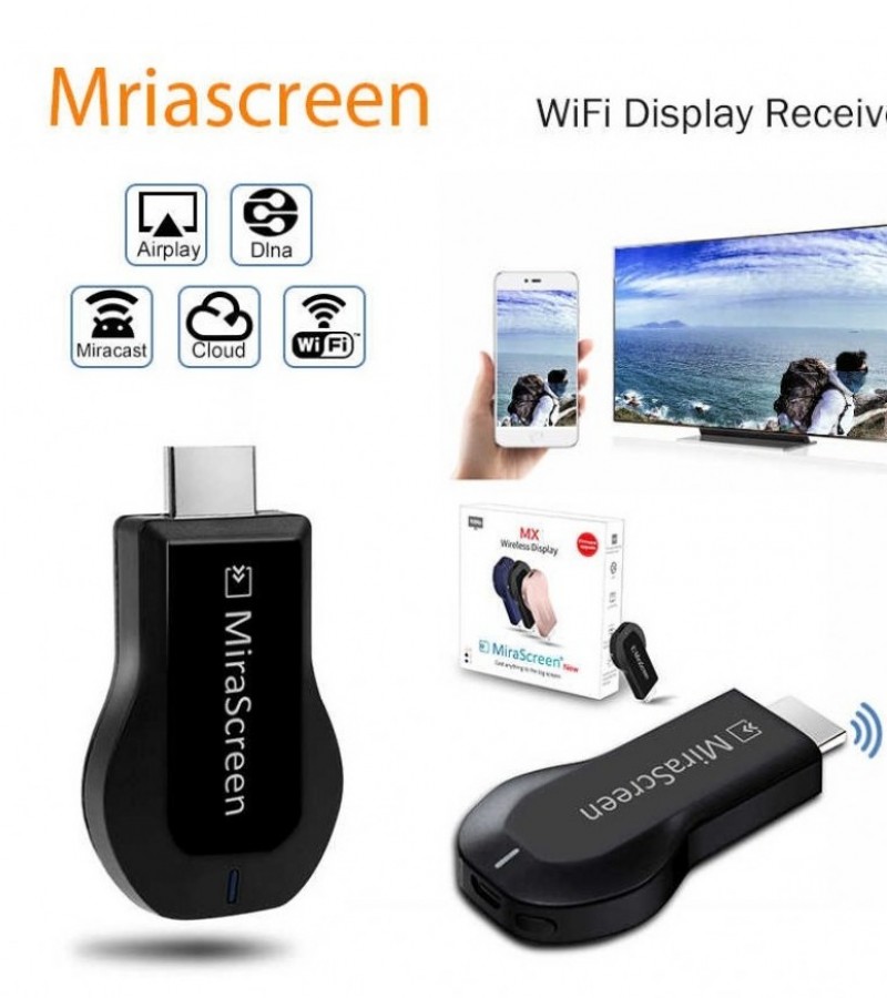MX AnyCast AM8252B Airplay 1080P Wireless WiFi Display TV Dongle Receiver -  Sale price - Buy online in Pakistan 