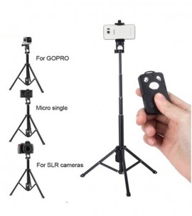 Yunteng YT-9928 Selfie Stick Vlog Tripod