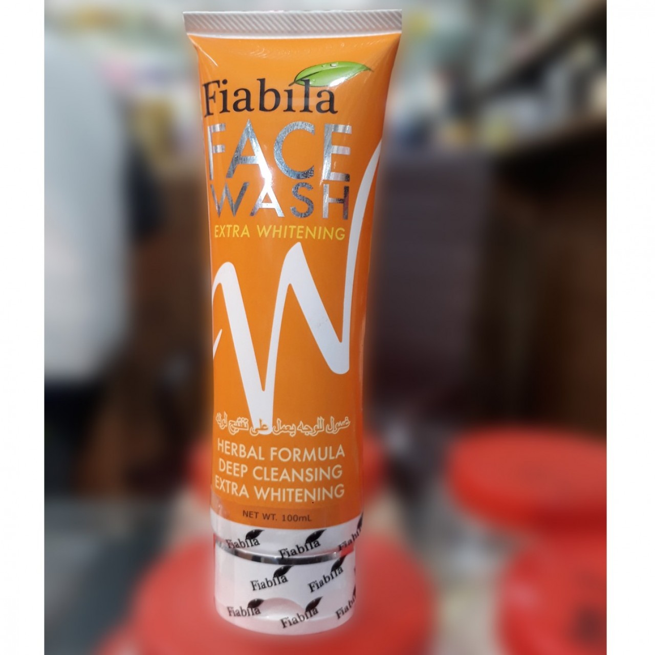 Fiabila Face Wash - Herbal Formula Deep Cleansing Extra White - 100 ML