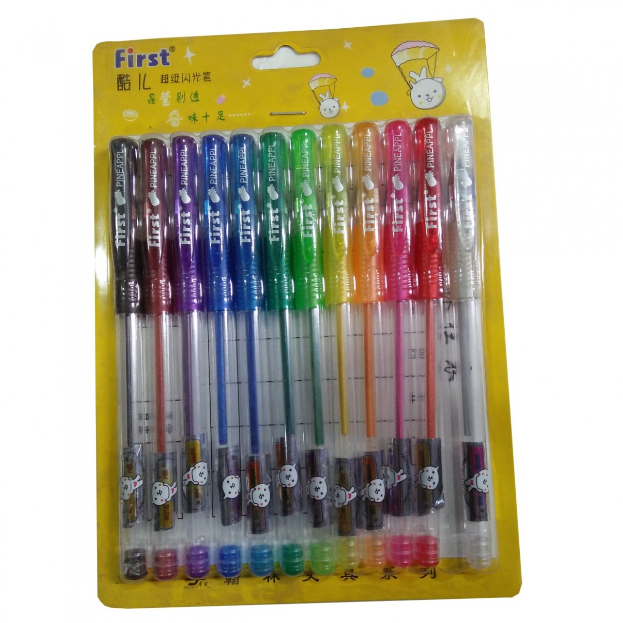 First Gel Ball Point For Kids - Pack of 12