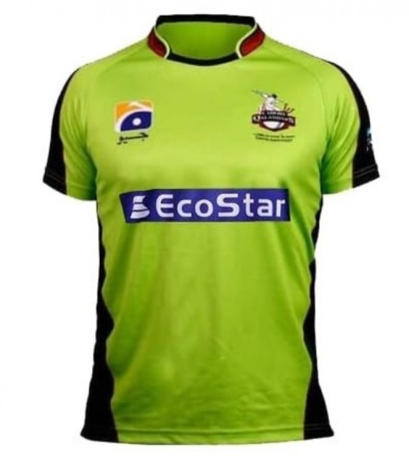 LAHORE QALANDER PSL PRINTED T-SHIRT WITH LOGO BEST QUALITY