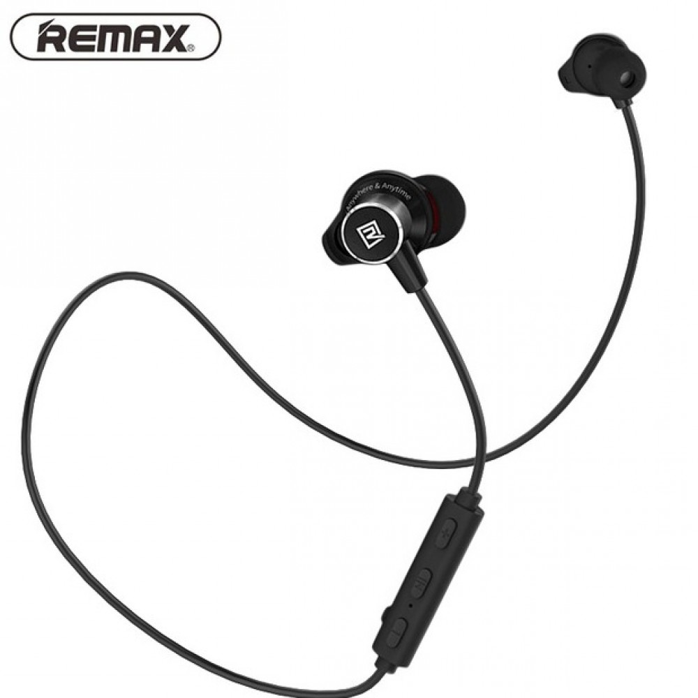 Remax Bluetooth Wireless Sports Earphone (RB-S7) – Magnetic Buckle Wire