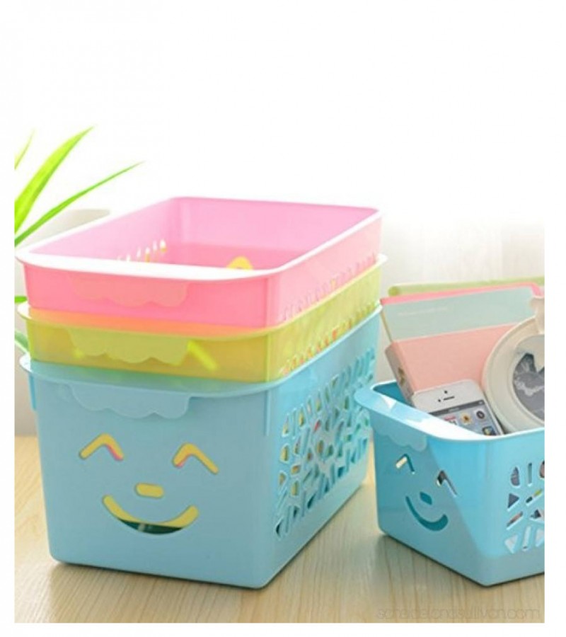 1 pcs Storage Basket Thread Empty Plastic Container Basket Vegetables For Toys Clothes