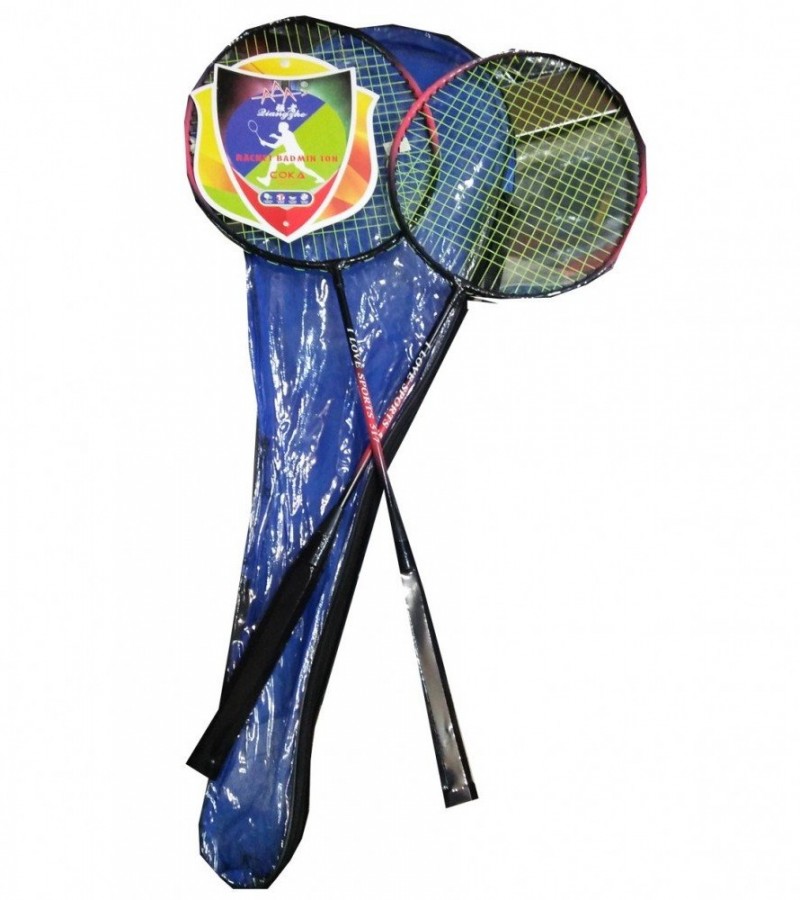 2 Badminton Racket For Out Door Sports