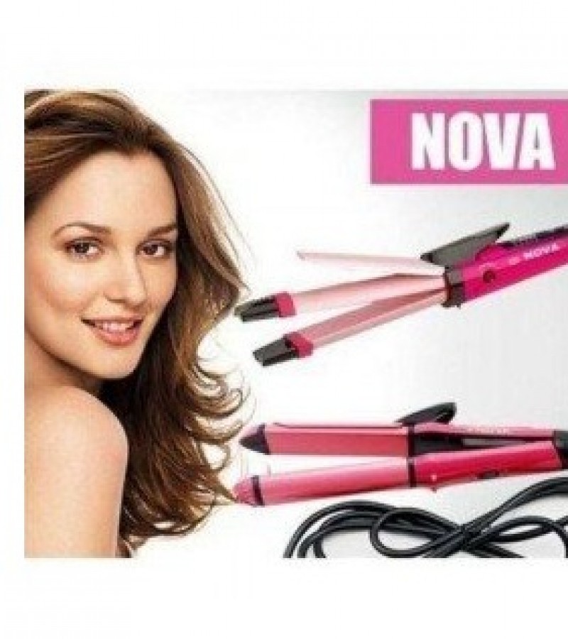 Nova Hair Curler & Straightener - Nhc-2009