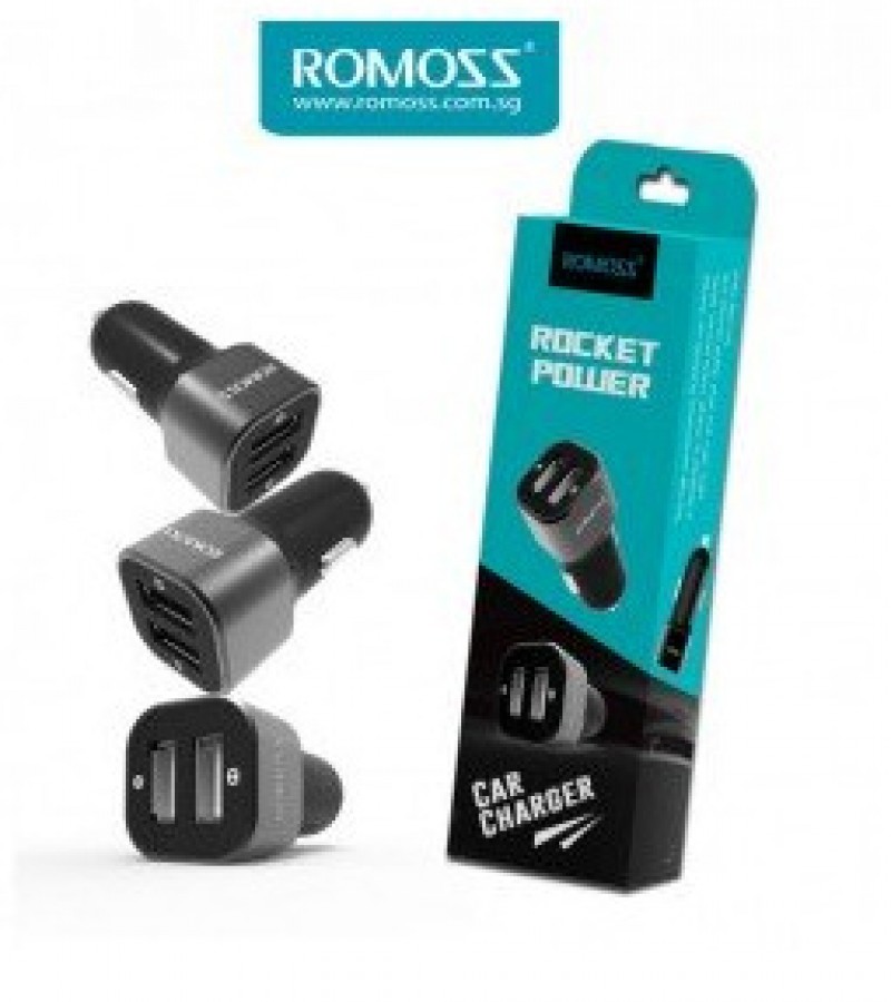 2 USB Car Charger Rocket Power by Romoss