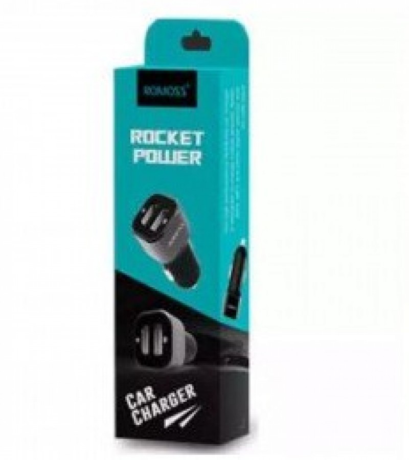 2 USB Car Charger Rocket Power by Romoss