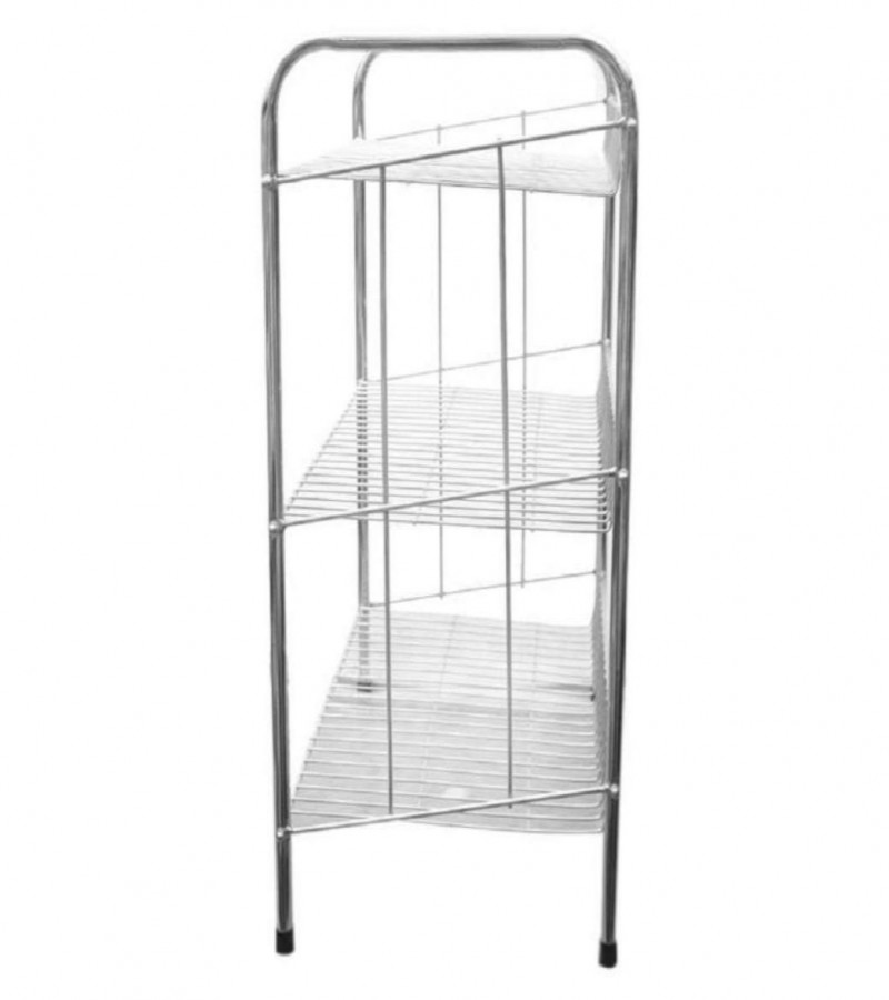 3 Tiered Shoes Rack - Silver