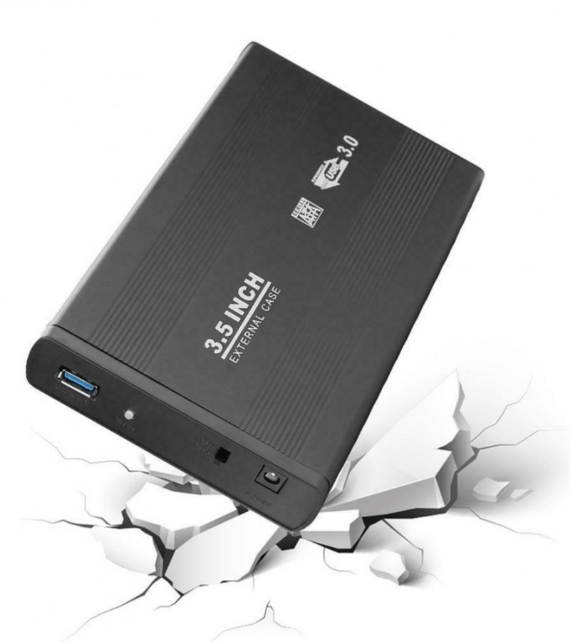 3.5 HDD Case SATA Hard Drive 3.5 Inch HDD Case SATA USB 3.0 External Hard Drive HDD