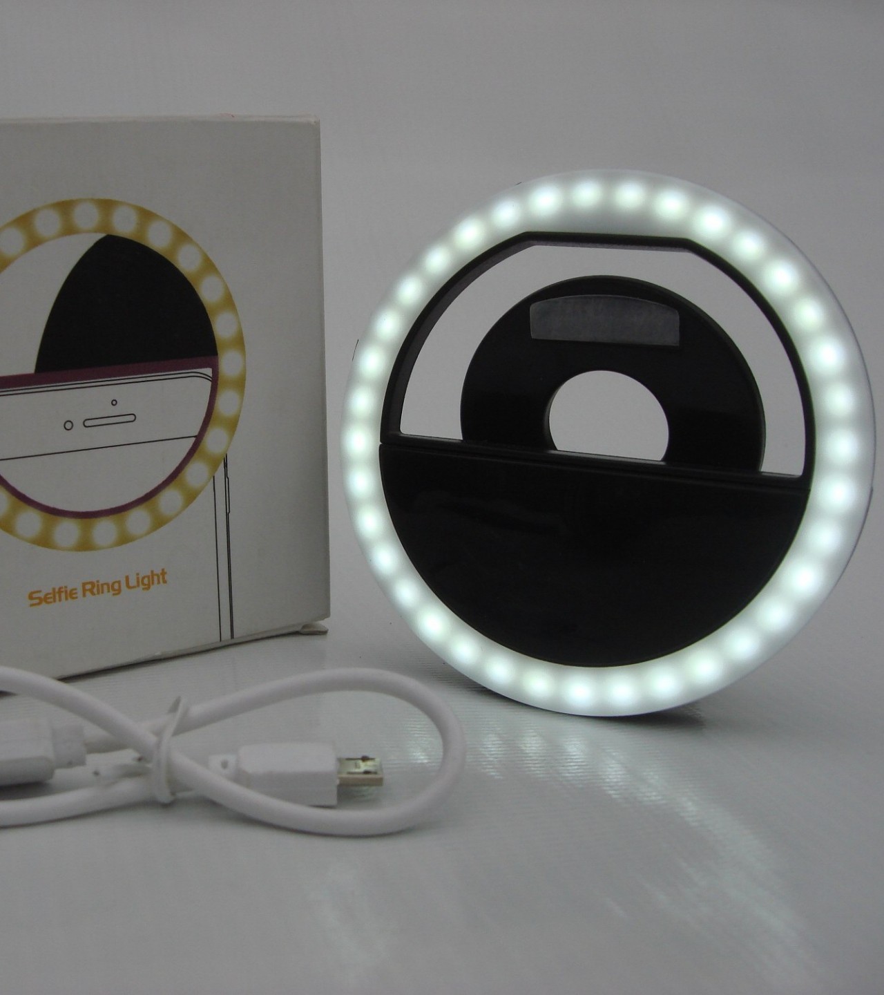 36 LED rechargeable selfie ring light (Original pictures shown)