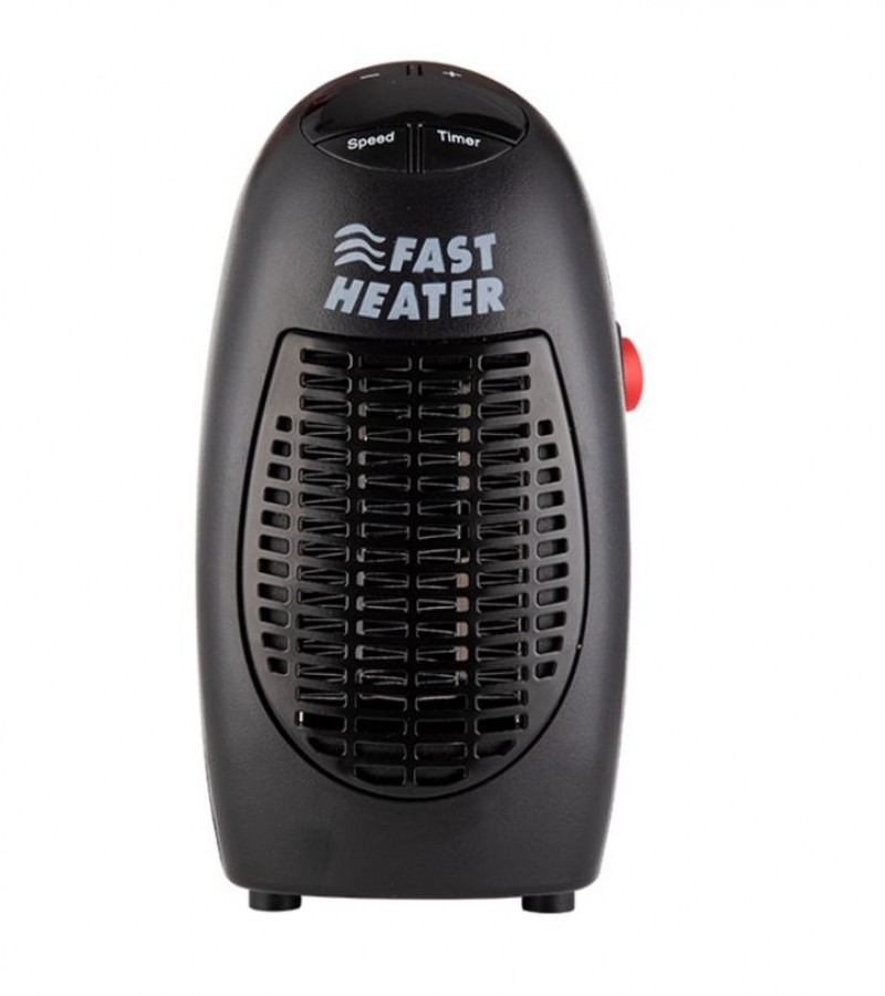 400W Mini Fan Heater Wall Mounted Electric Heater for Winter