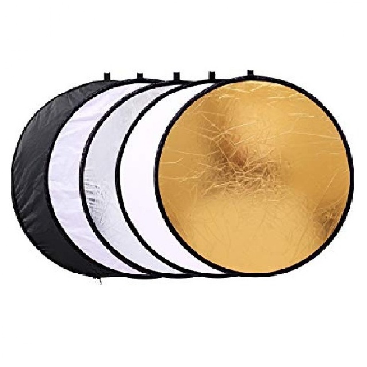 5 in 1 Collapsible Multi-Disc Reflector - 43”/110 cm
