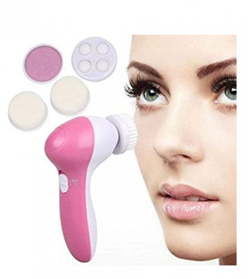 5 In 1 Skin Relief Massager For Face Neck Shoulder Back Beauty Care Smoothing Multi-Function