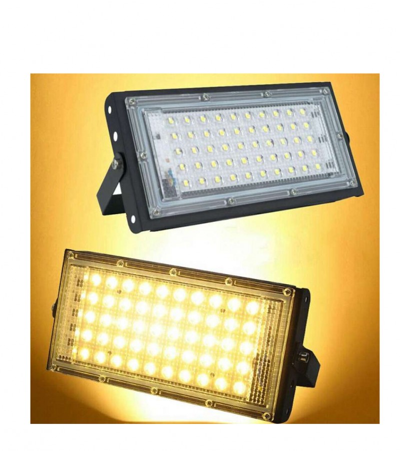 50W LED Waterproof Flood Light Outdoor Light(Warm White)